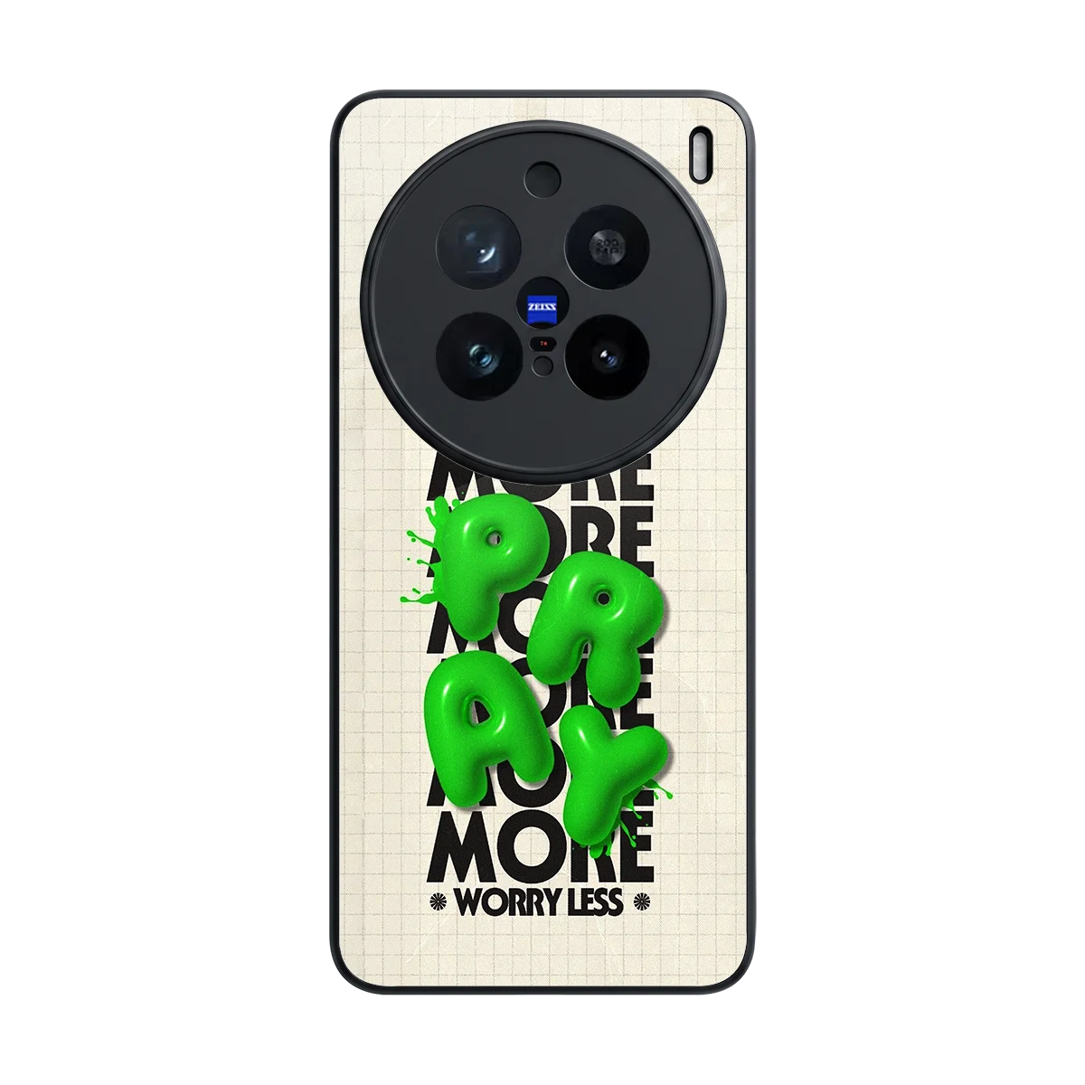 Divine Energy back phone cover | glass case for vivo x200 pro