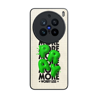 Divine Energy back phone cover | glass case for vivo x200 pro