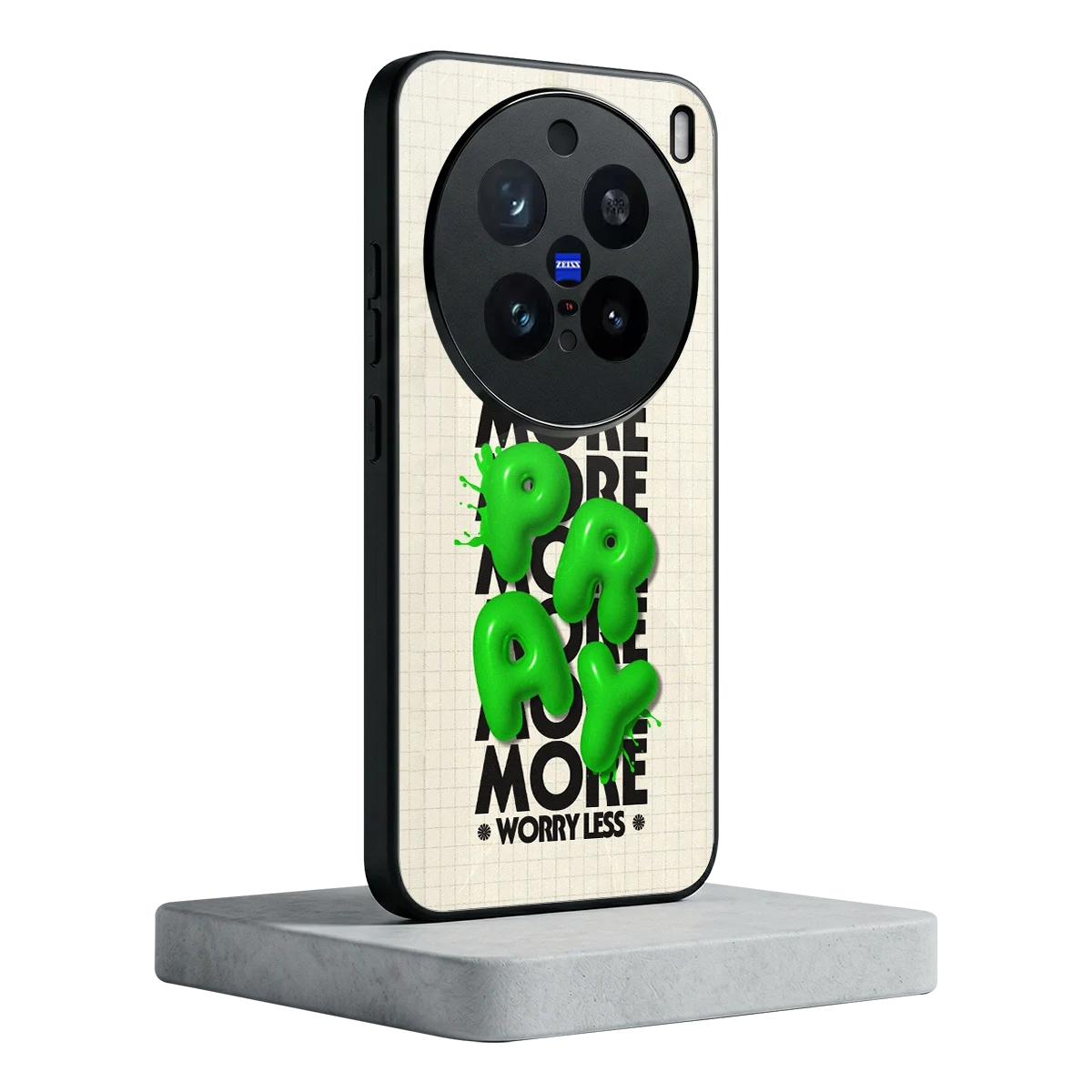 Divine Energy vivo x200 pro mobile cover | shockproof glass phone case