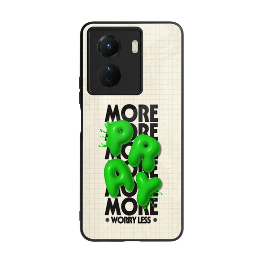 Divine Energy back phone cover | glass case for vivo y16