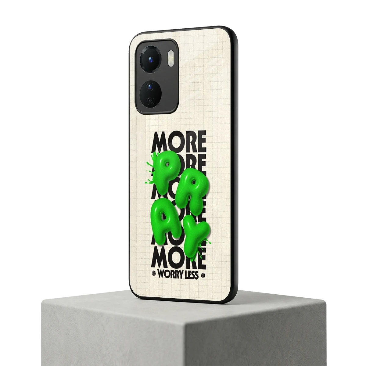 Divine Energy vivo y16 mobile cover | shockproof glass phone case