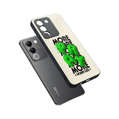 Divine Energy sleek vivo y200 5g cover with tempered glass back and TPU edges