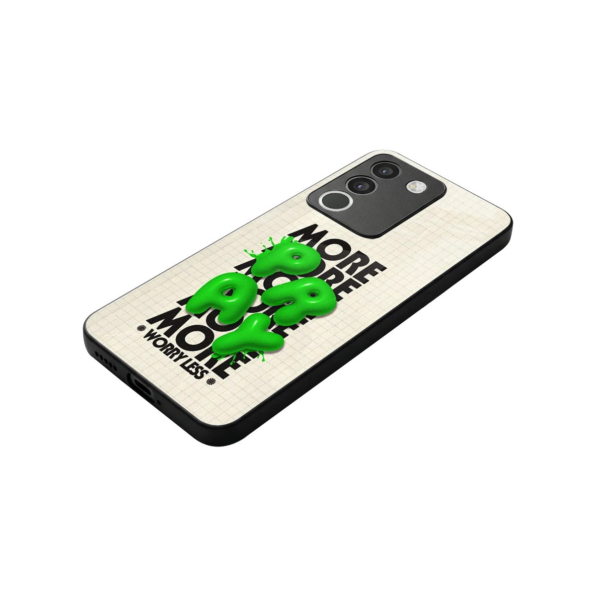 Divine Energy stylish phone case for vivo y200 5g | glossy glass and slim fit