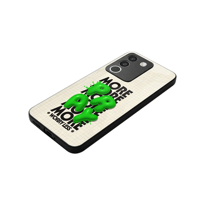 Divine Energy stylish phone case for vivo y200 5g | glossy glass and slim fit