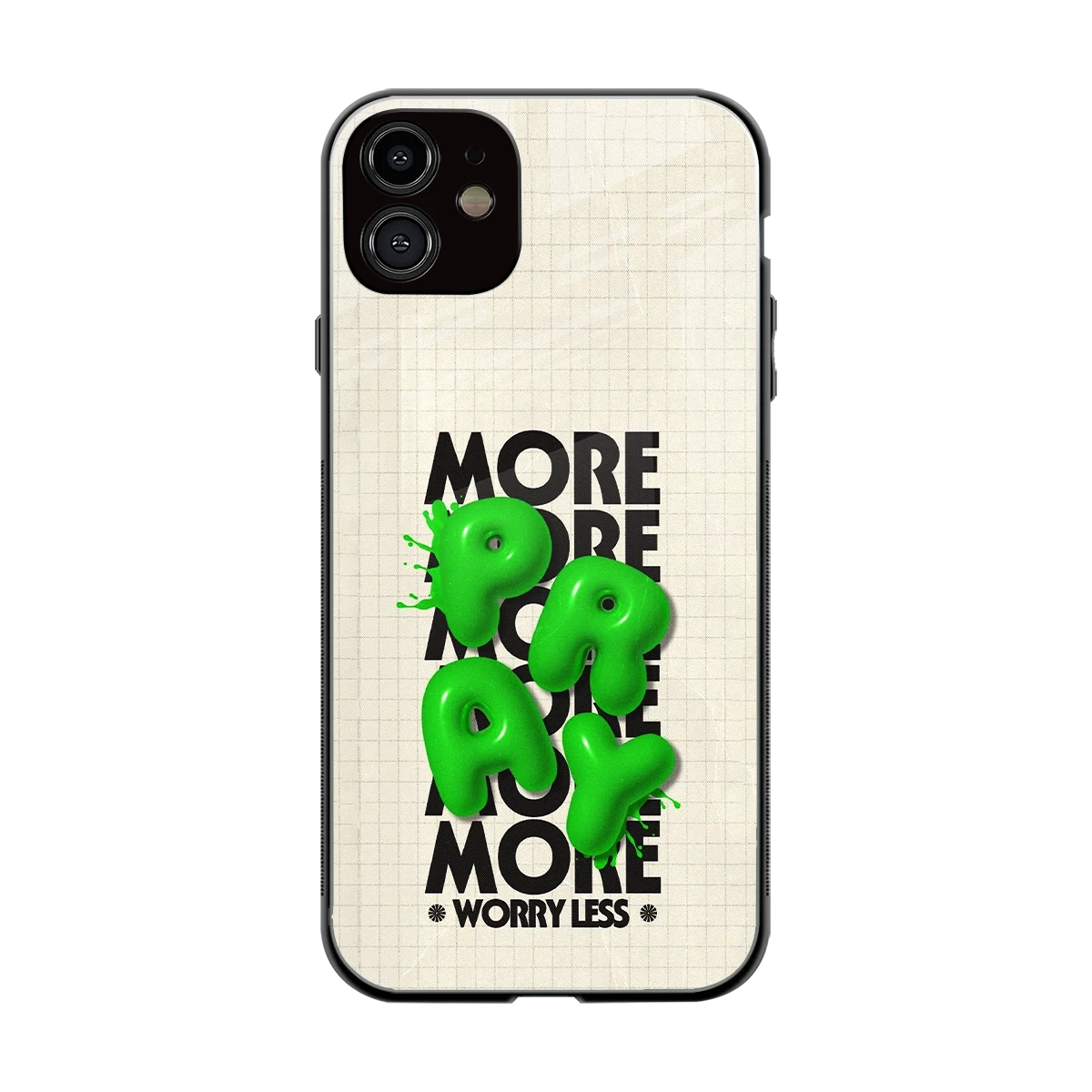 Divine Energy back phone cover | glass case for iphone 12
