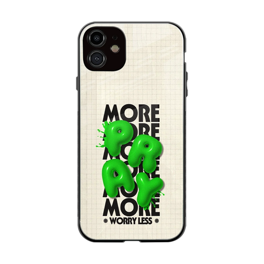 Divine Energy back phone cover | glass case for iphone 12