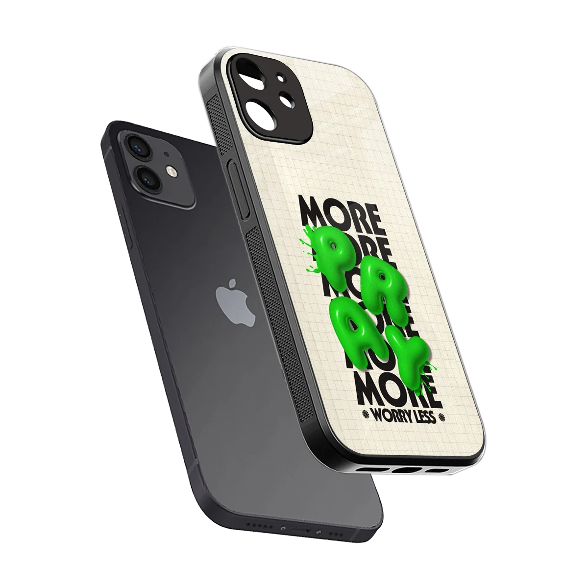 Divine Energy sleek iphone 11 cover with tempered glass back and TPU edges