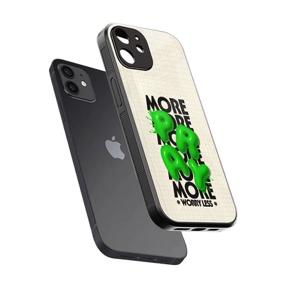 Divine Energy sleek iphone 11 cover with tempered glass back and TPU edges