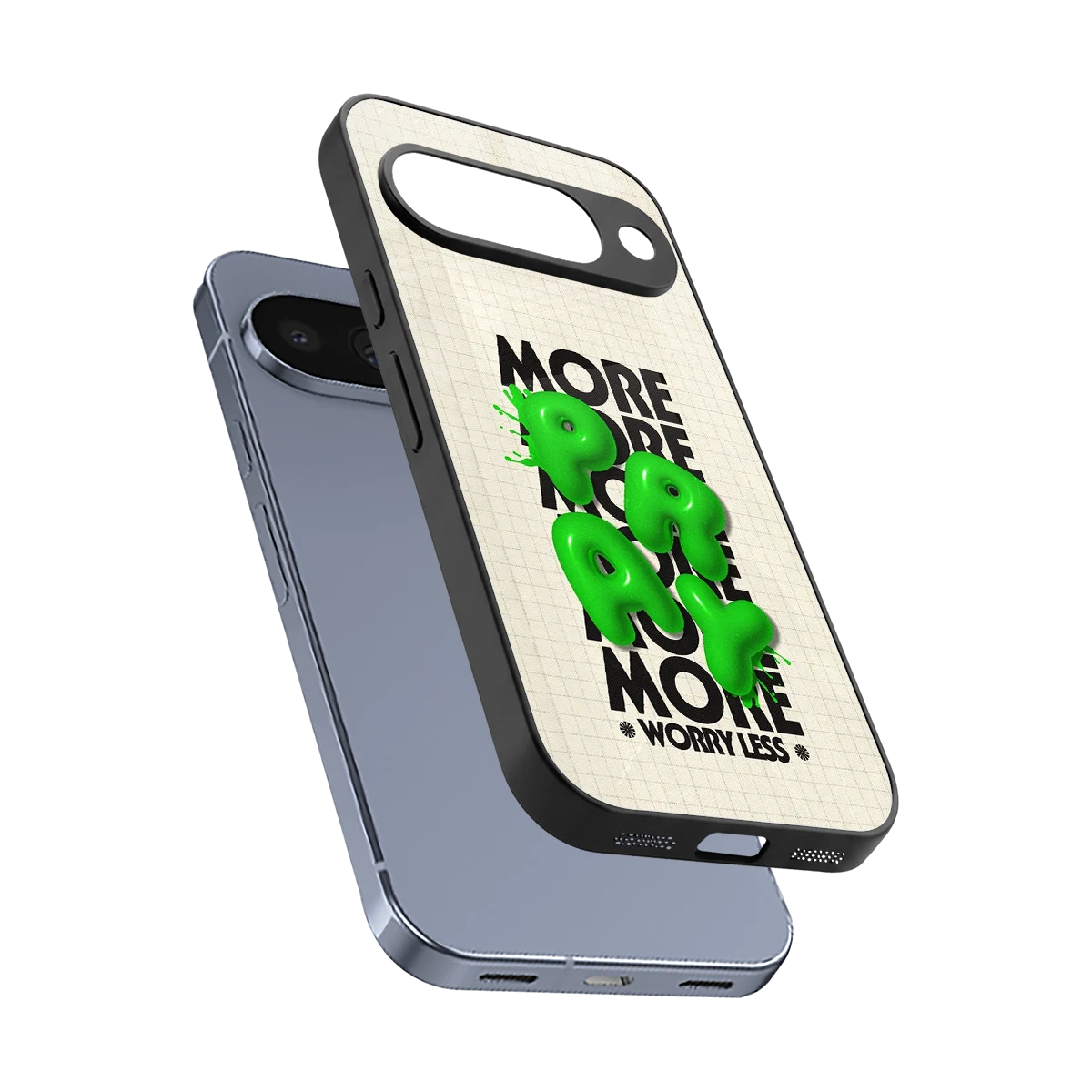 Divine Energy sleek google pixel 10 cover with tempered glass back and TPU edges