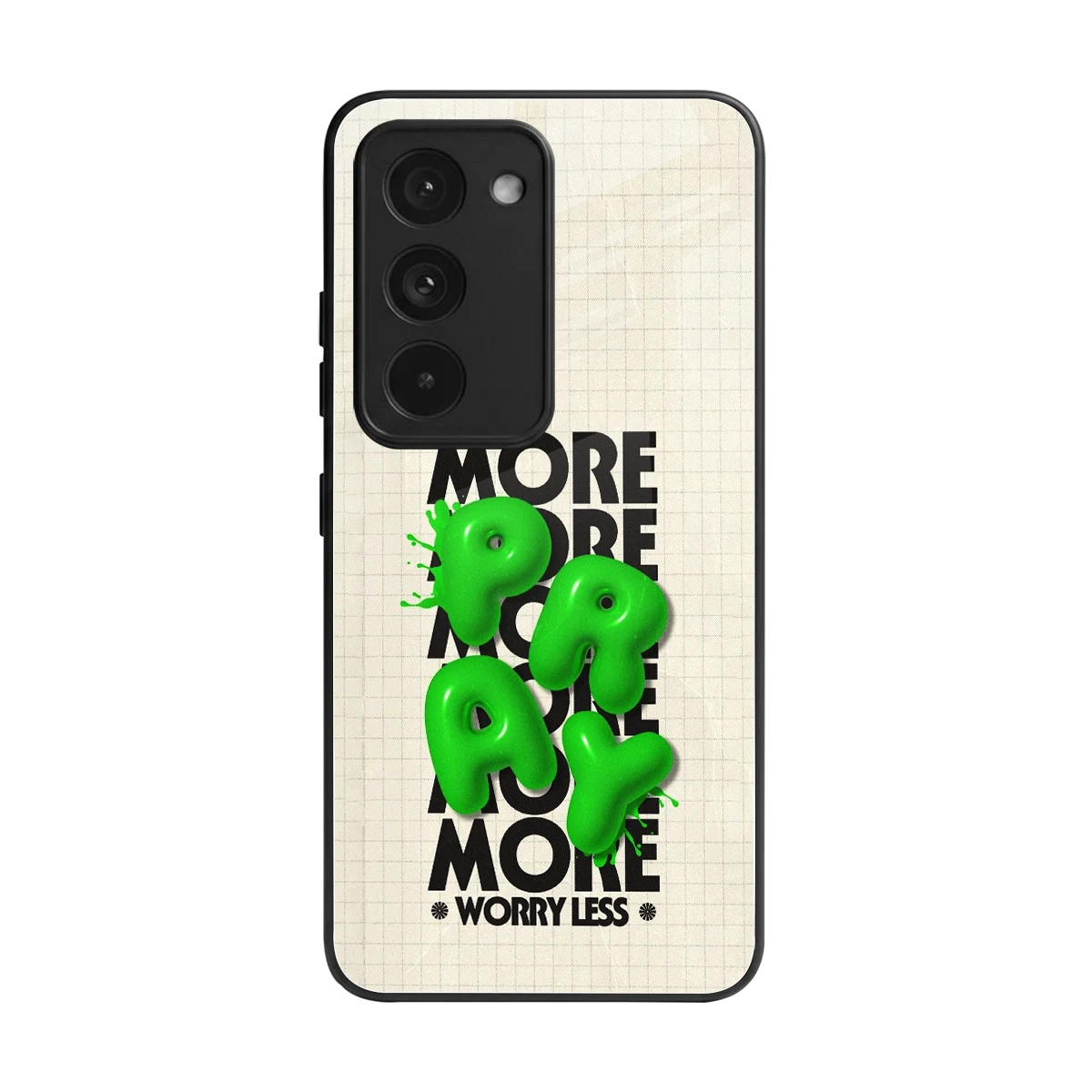 Divine Energy back phone cover | glass case for redmi 15 5g