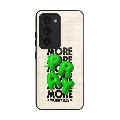 Divine Energy back phone cover | glass case for redmi 15 5g