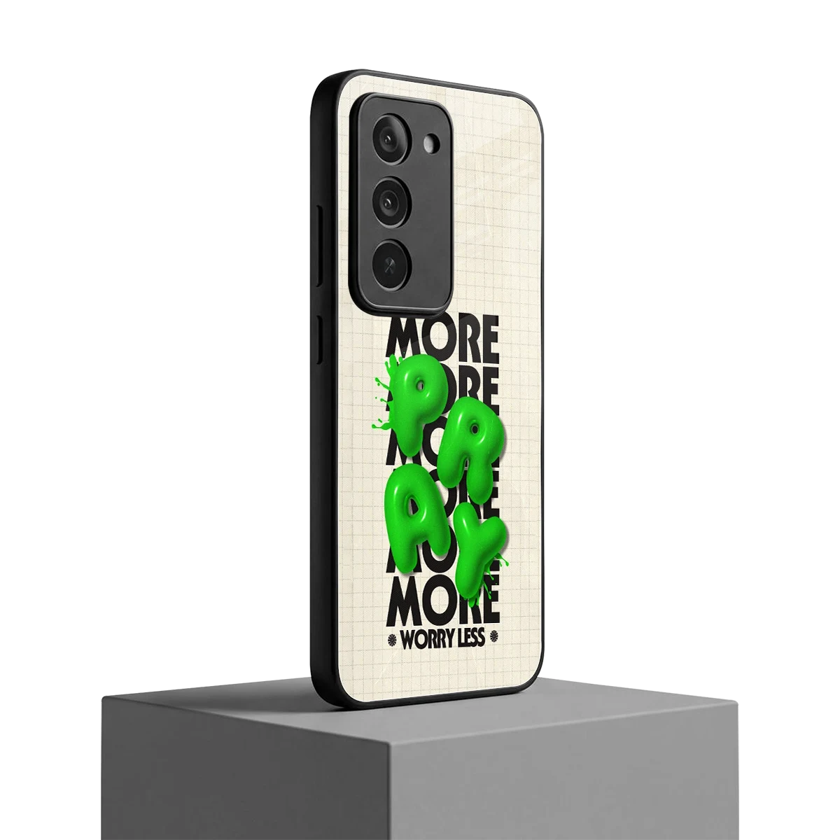 Divine Energy redmi 15 5g mobile cover | shockproof glass phone case