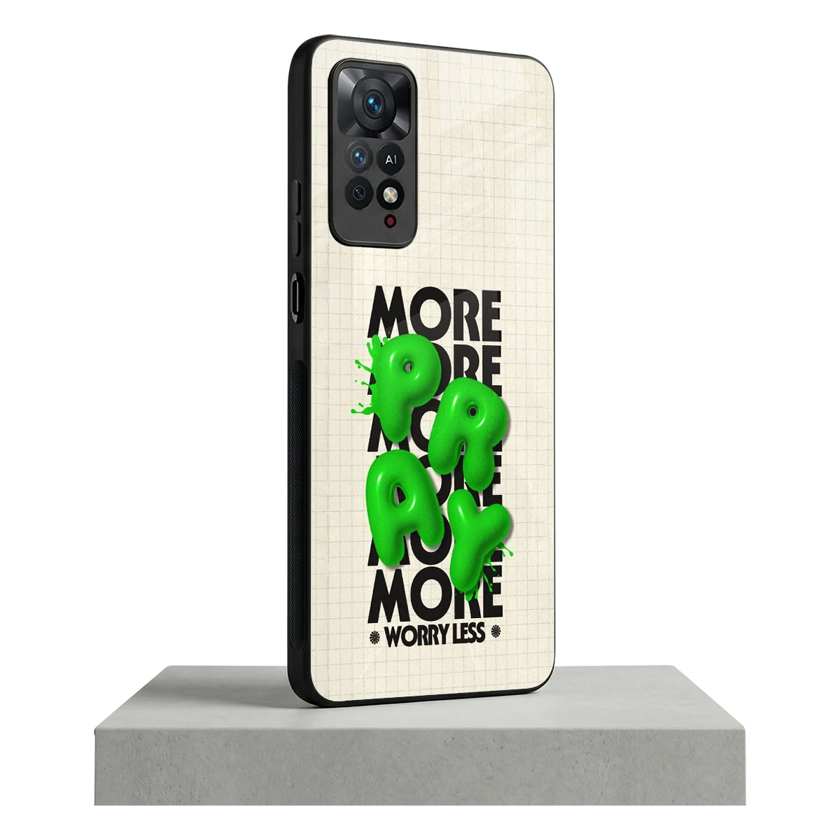 Divine Energy redmi note 11 pro mobile cover | shockproof glass phone case