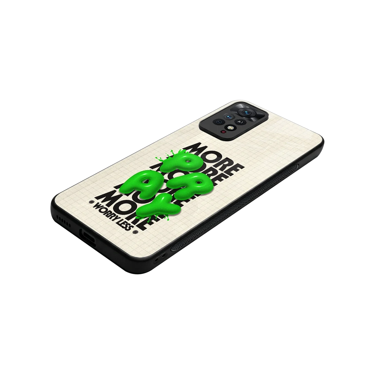Divine Energy stylish phone case for redmi note 11 pro | glossy glass and slim fit