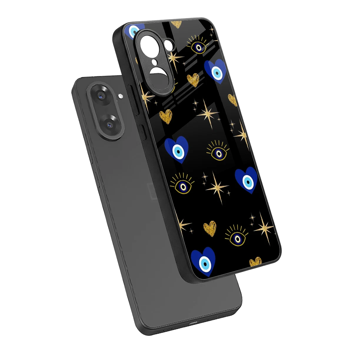 Divine Protection sleek oneplus nord ce5 5g cover with tempered glass back and TPU edges
