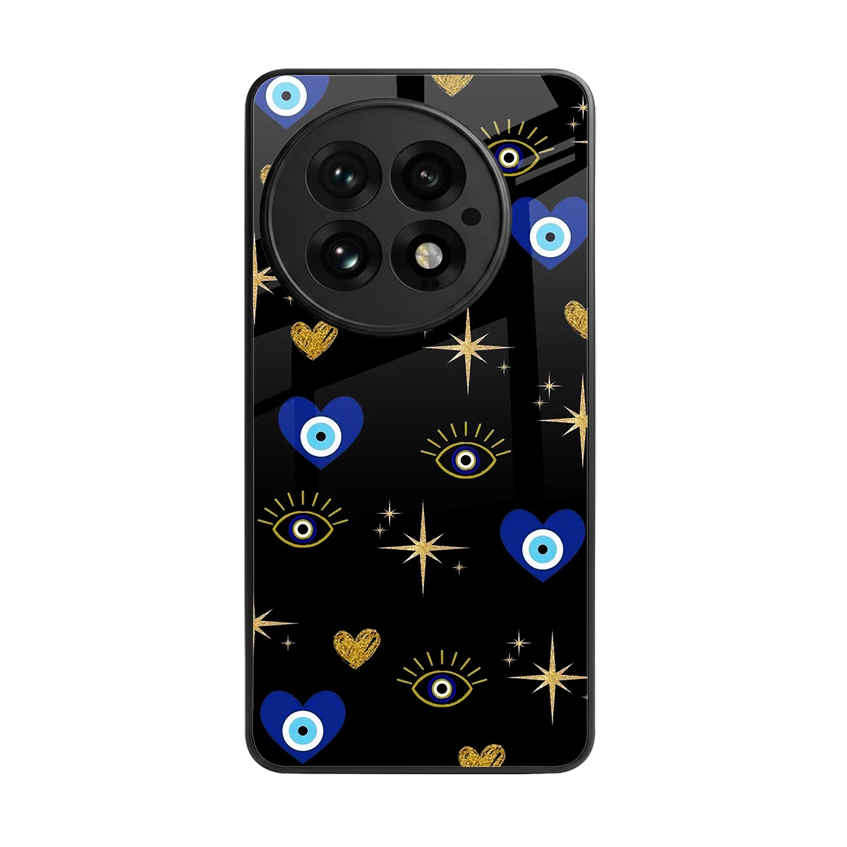 Divine Protection back phone cover | glass case for oneplus 13