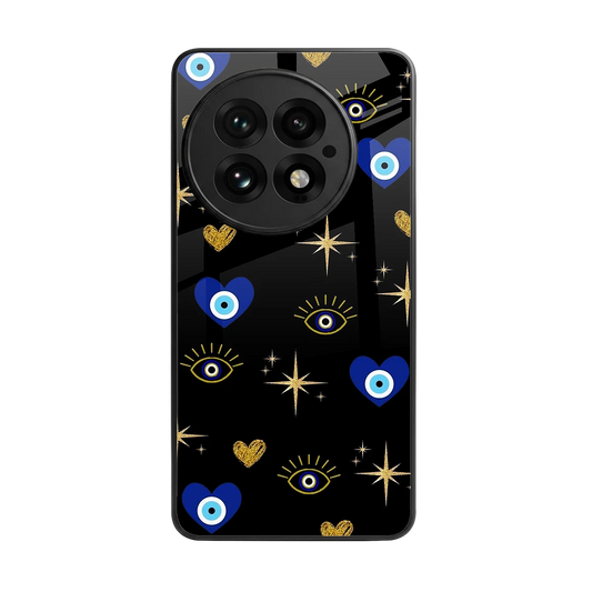 Divine Protection back phone cover | glass case for oneplus 13
