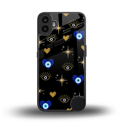 Divine Protection back phone cover | glass case for cmf nothing phone 1