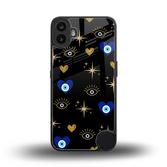 Divine Protection back phone cover | glass case for cmf nothing phone 1
