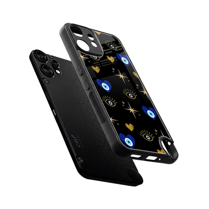 Divine Protection sleek cmf nothing phone 2 pro cover with tempered glass back and TPU edges