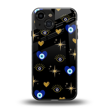 Divine Protection back phone cover | glass case for iphone 13 mini