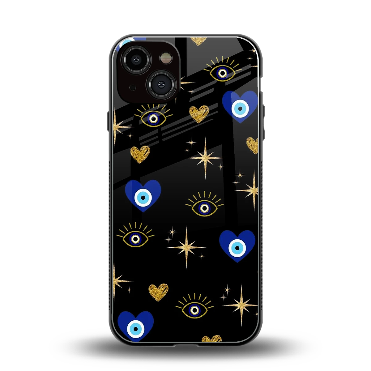 Divine Protection back phone cover | glass case for iphone 14