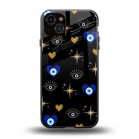 Divine Protection back phone cover | glass case for iphone 14 plus