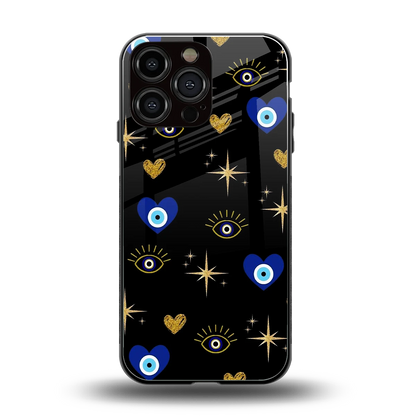 Divine Protection back phone cover | glass case for iphone 15 pro max