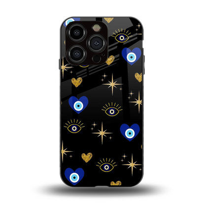 Divine Protection back phone cover | glass case for iphone 15 pro