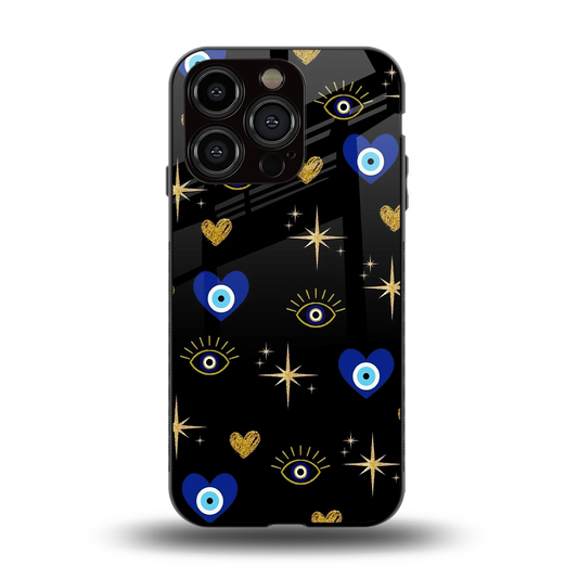 Divine Protection back phone cover | glass case for iphone 15 pro