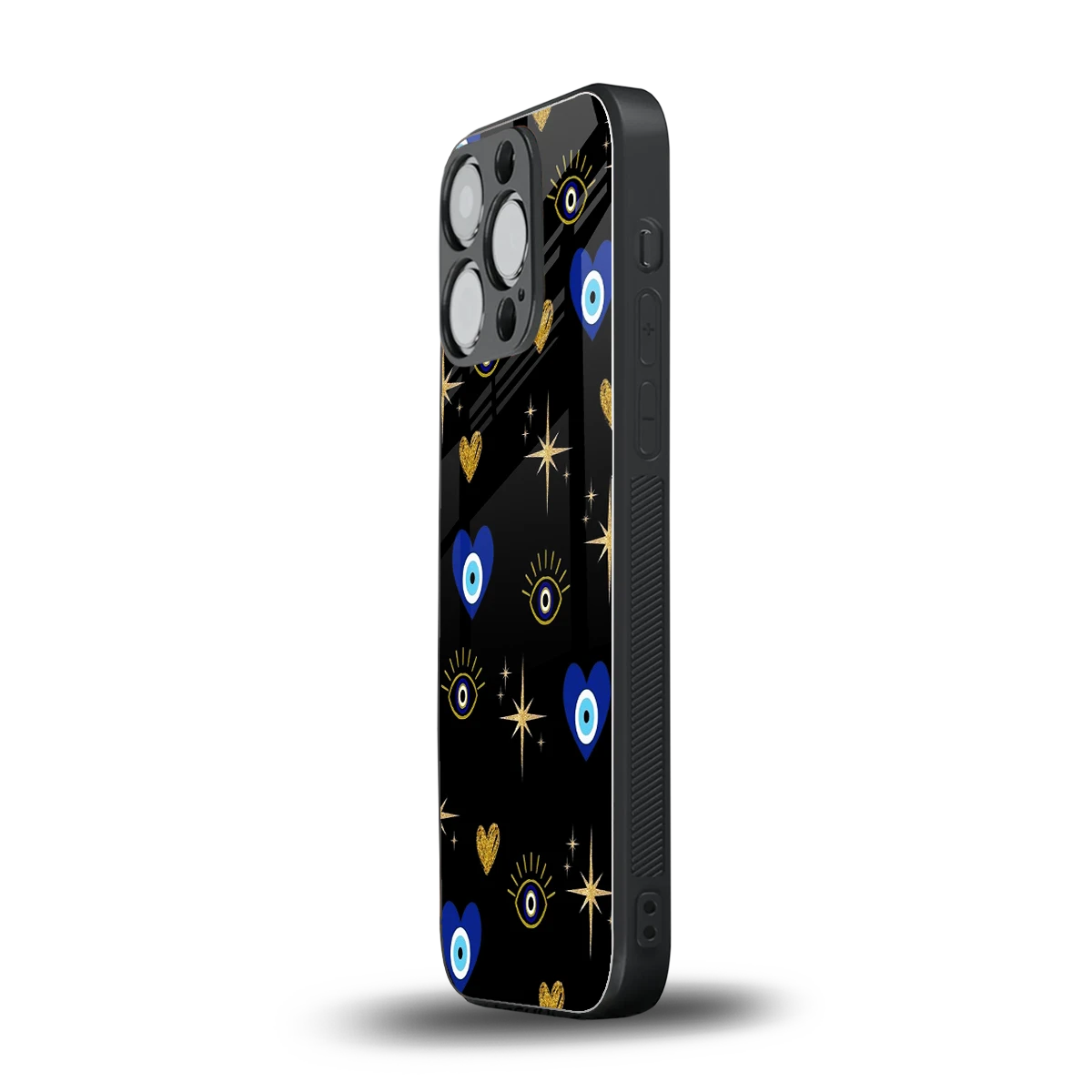 Divine Protection iphone 15 pro mobile cover | shockproof glass phone case
