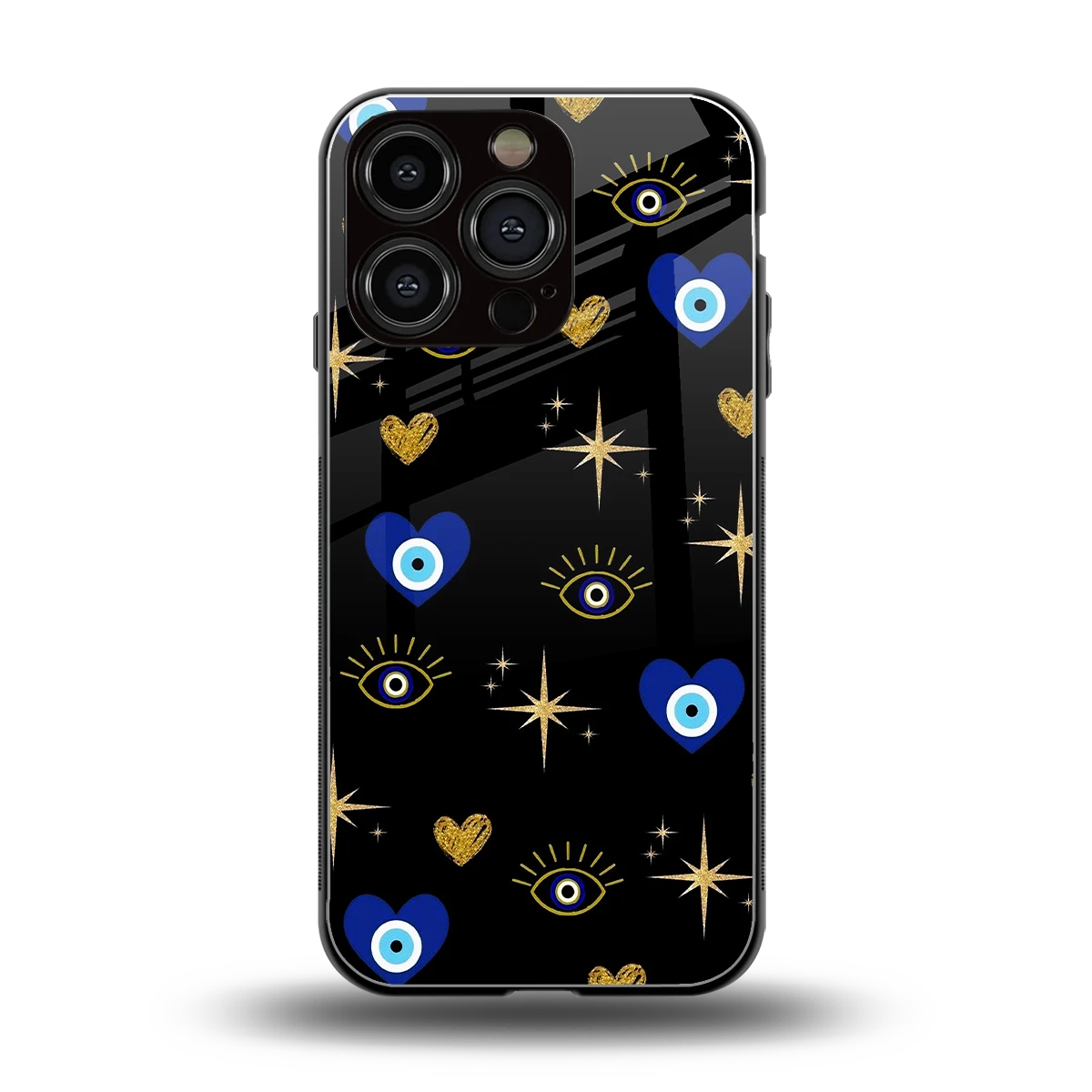 Divine Protection back phone cover | glass case for iphone 16 pro