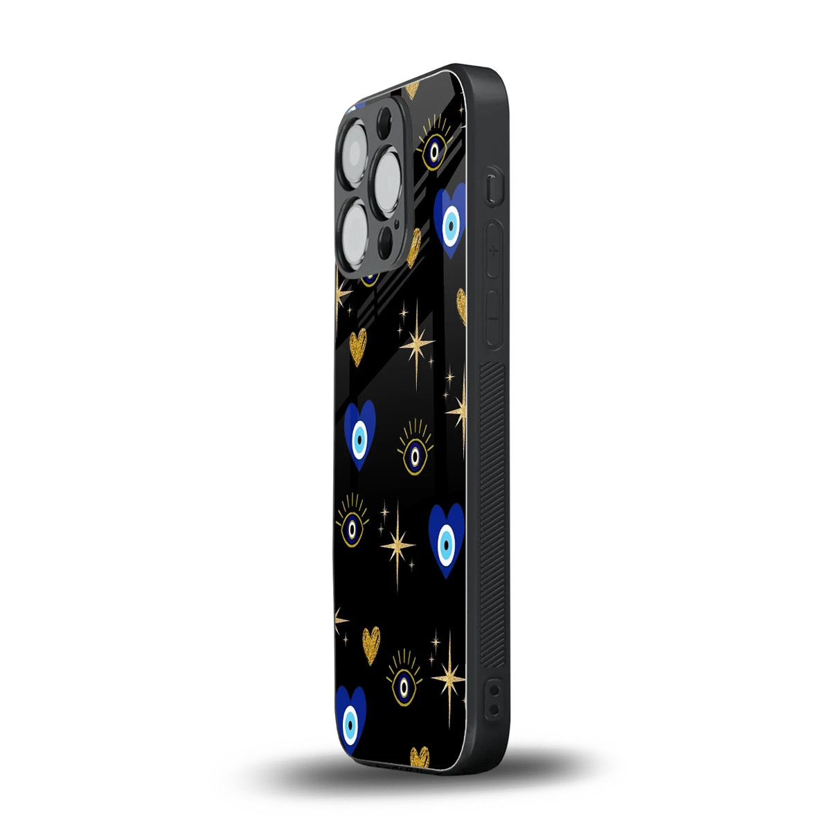 Divine Protection iphone 16 pro mobile cover | shockproof glass phone case