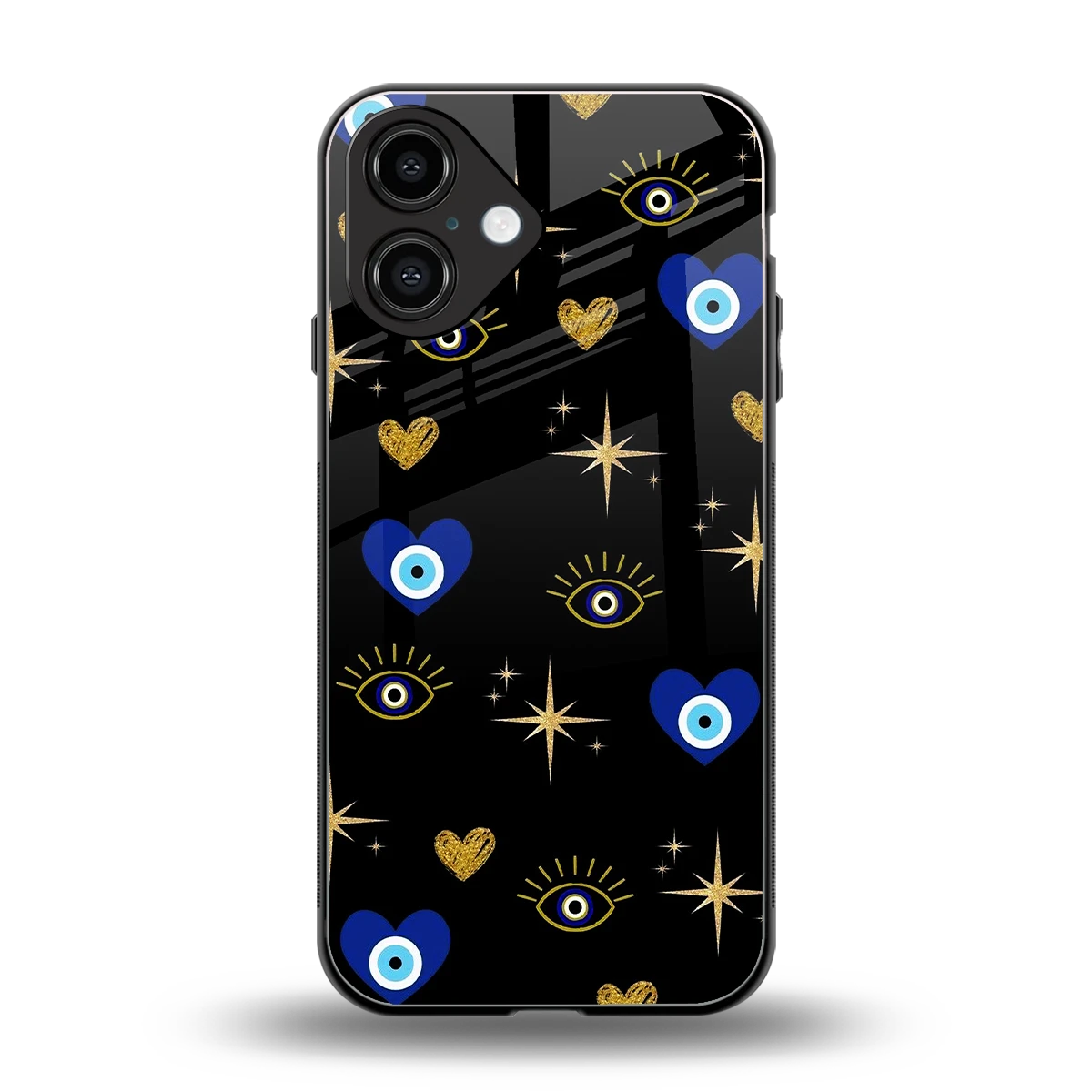Divine Protection back phone cover | glass case for iphone 16