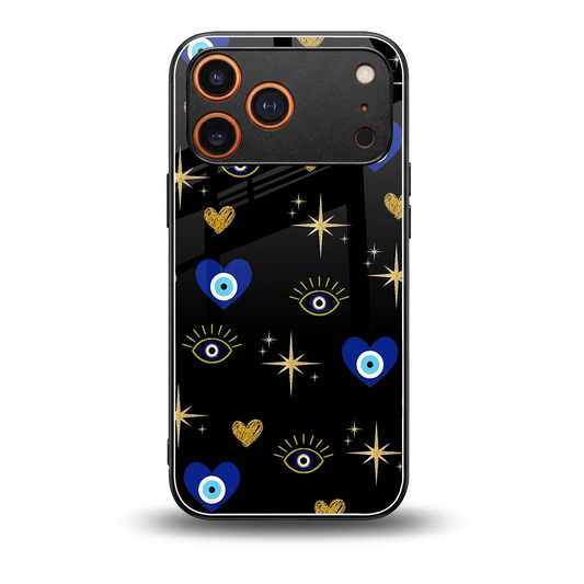 Divine Protection back phone cover | glass case for iphone 17 pro