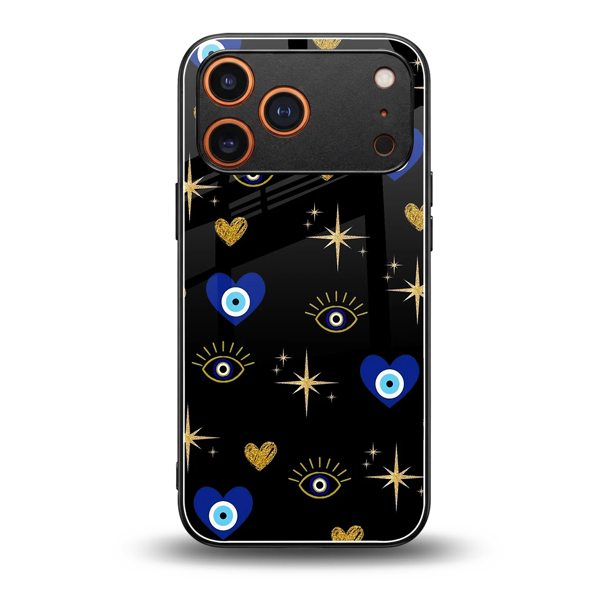 Divine Protection back phone cover | glass case for iphone 17 pro max