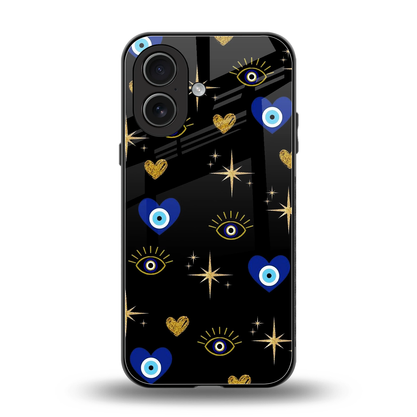Divine Protection back phone cover | glass case for iphone 17