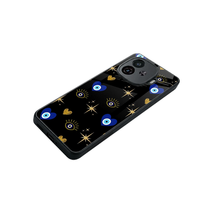 Divine Protection stylish phone case for iqoo neo 10r 5g | glossy glass and slim fit