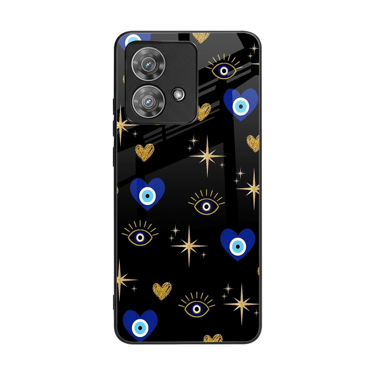 Divine Protection back phone cover | glass case for motorola edge 40 neo 5g