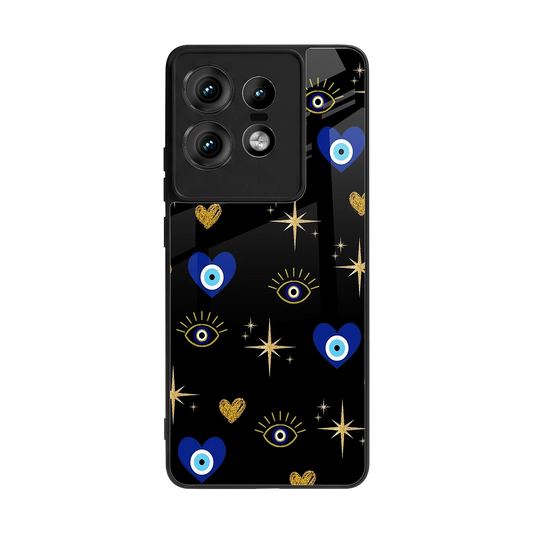 Divine Protection back phone cover | glass case for motorola edge 50 pro