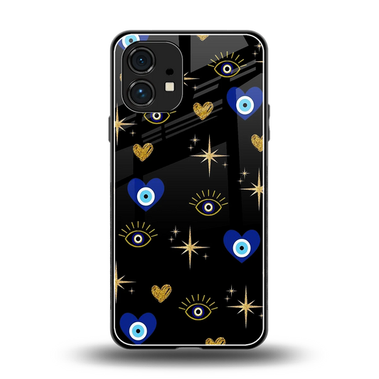 Divine Protection back phone cover | glass case for nothing phone 1