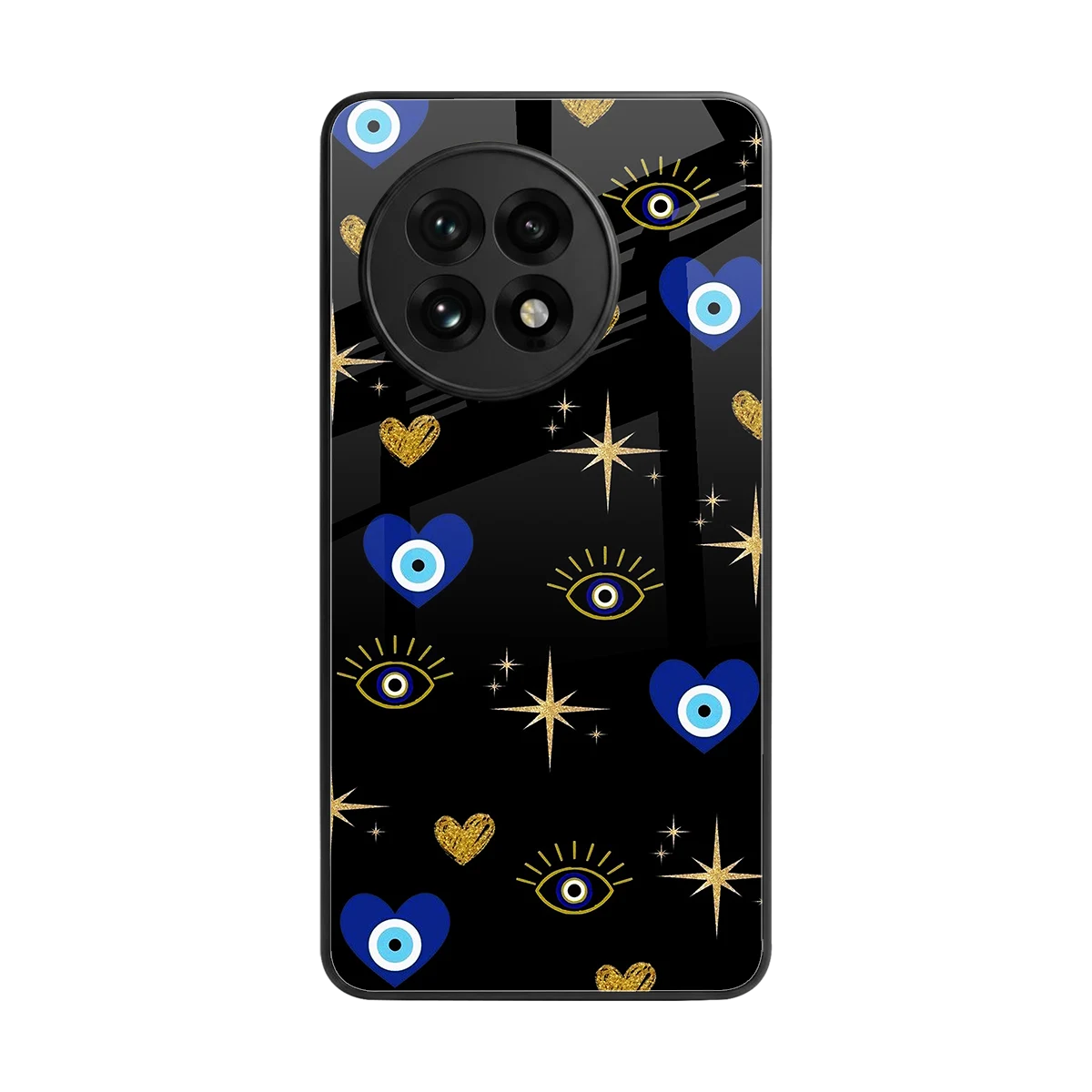 Divine Protection back phone cover | glass case for oneplus 13r