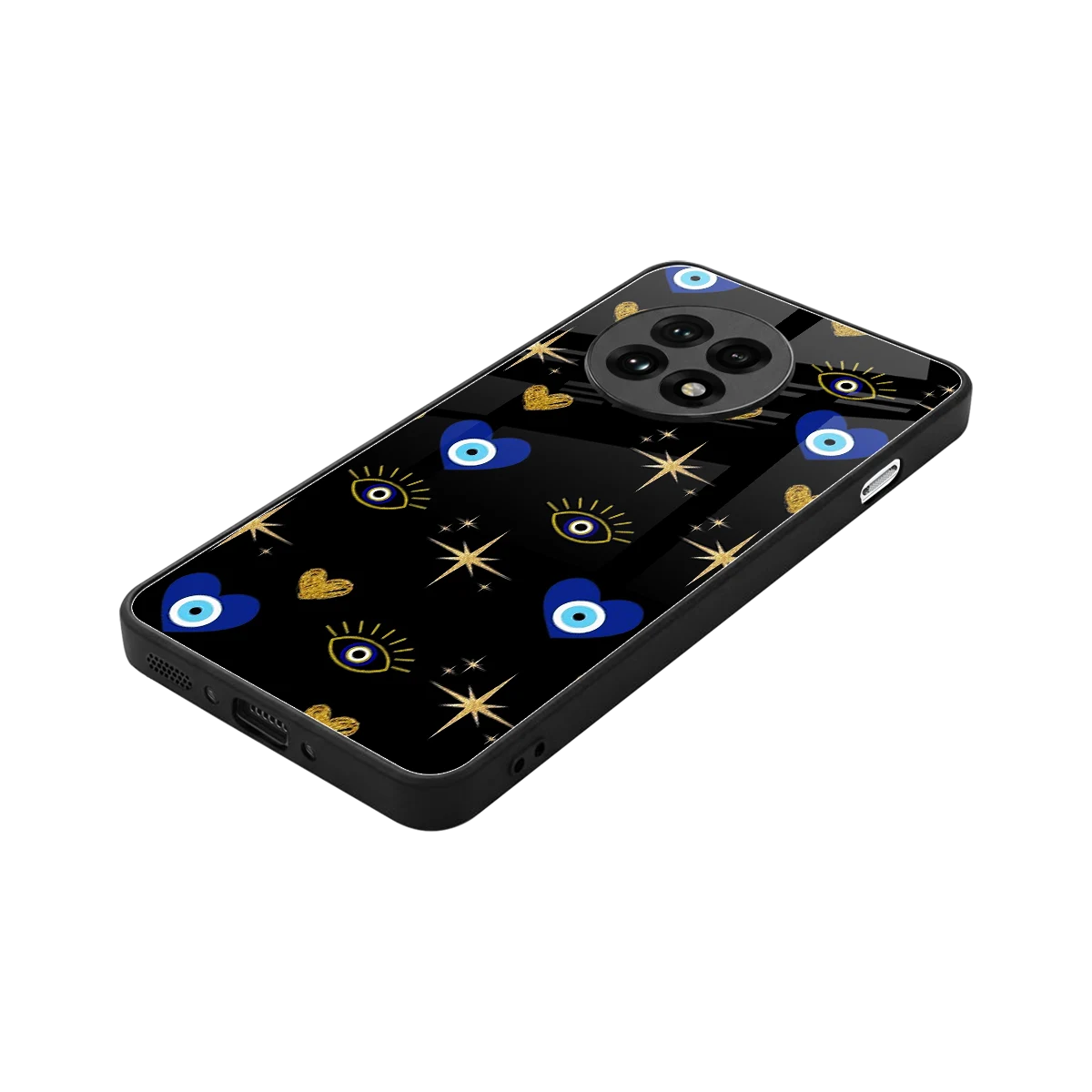 Divine Protection stylish phone case for oneplus 13r | glossy glass and slim fit