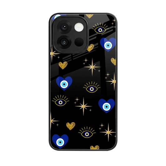 Divine Protection back phone cover | glass case for oneplus 13s