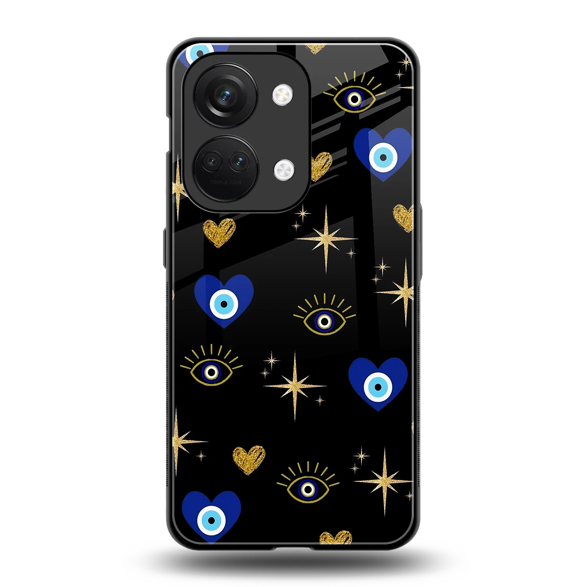 Divine Protection back phone cover | glass case for oneplus nord 3