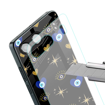 Divine Protection stylish phone case for oneplus nord 4 | glossy glass and slim fit