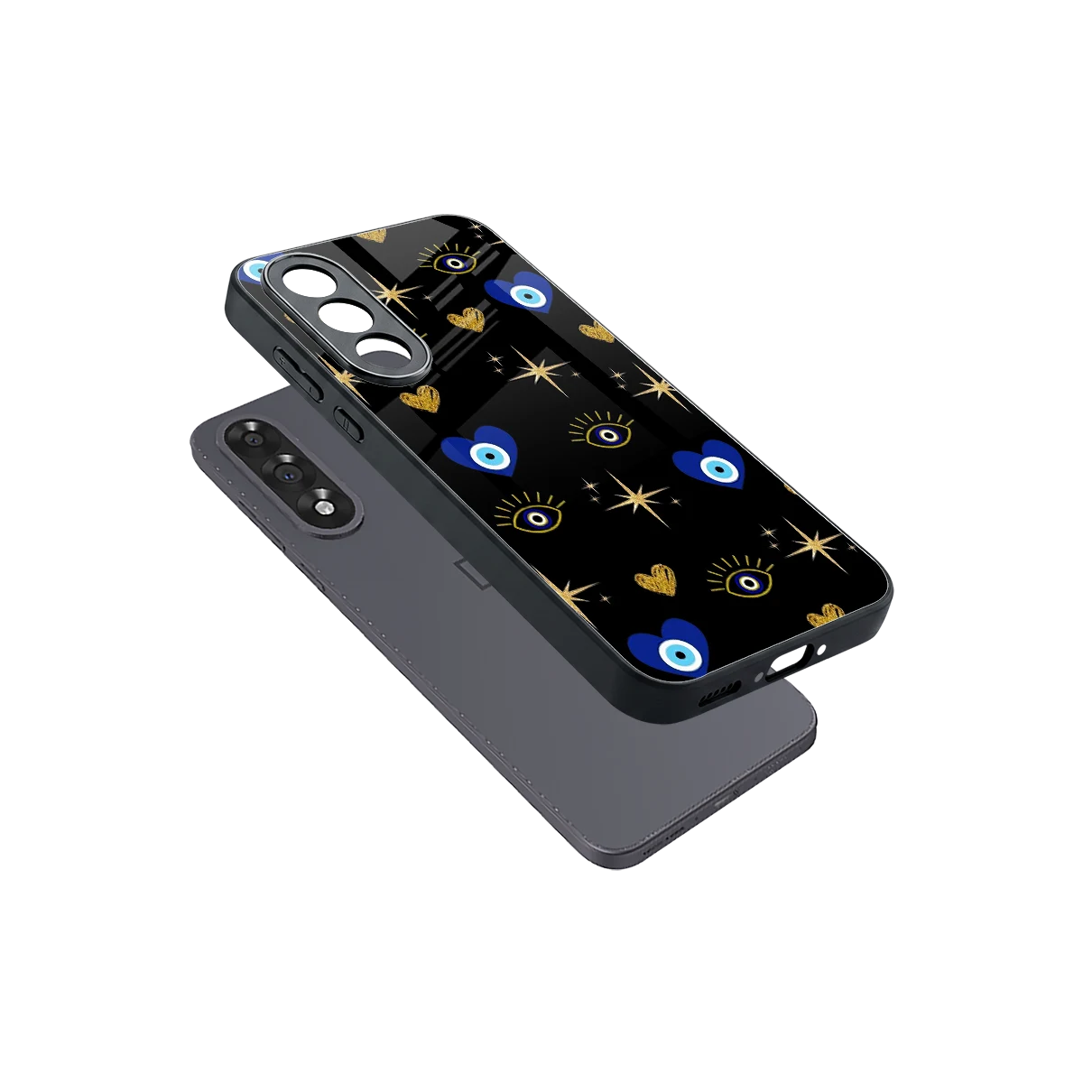 Divine Protection sleek oneplus nord 5 cover with tempered glass back and TPU edges
