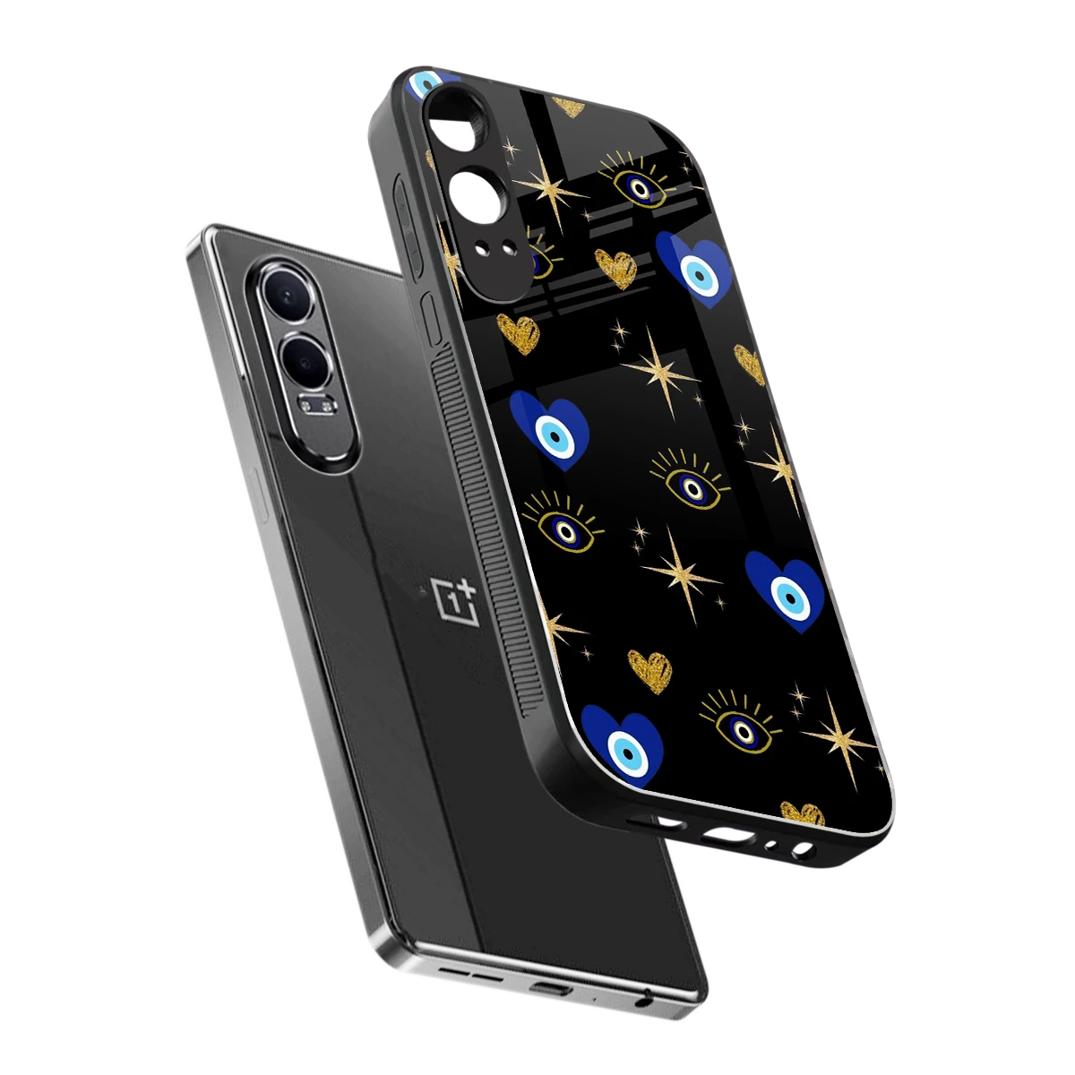 Divine Protection sleek oneplus nord ce 4 lite cover with tempered glass back and TPU edges