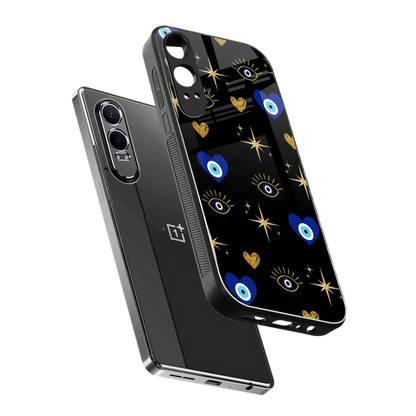 Divine Protection sleek oneplus nord ce 4 lite cover with tempered glass back and TPU edges