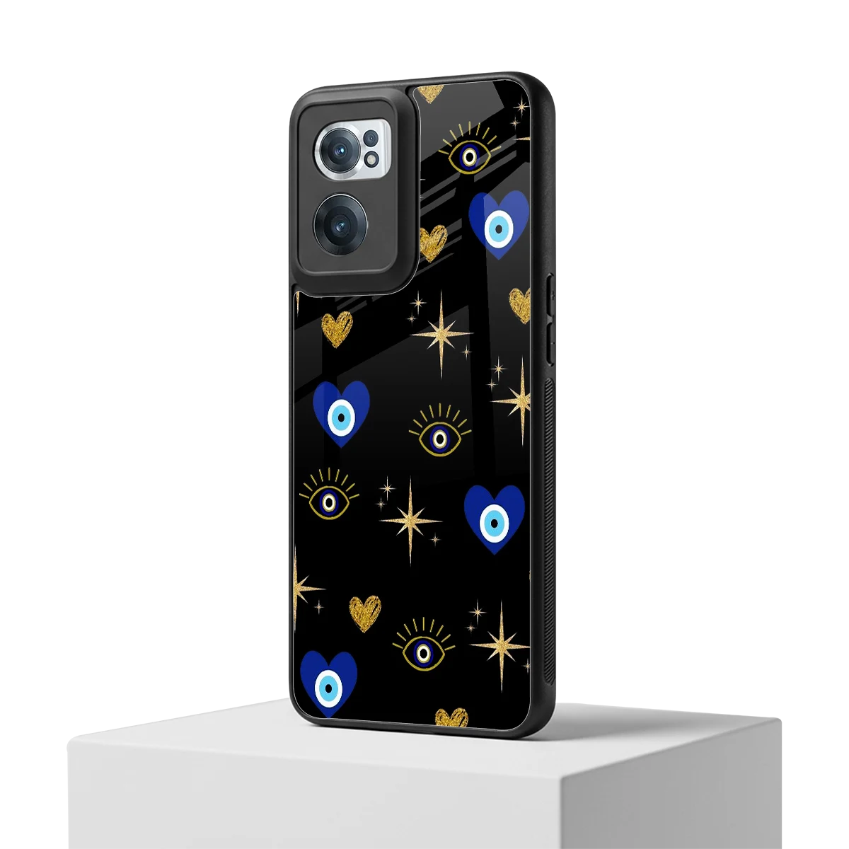 Divine Protection oneplus nord ce 2 mobile cover | shockproof glass phone case